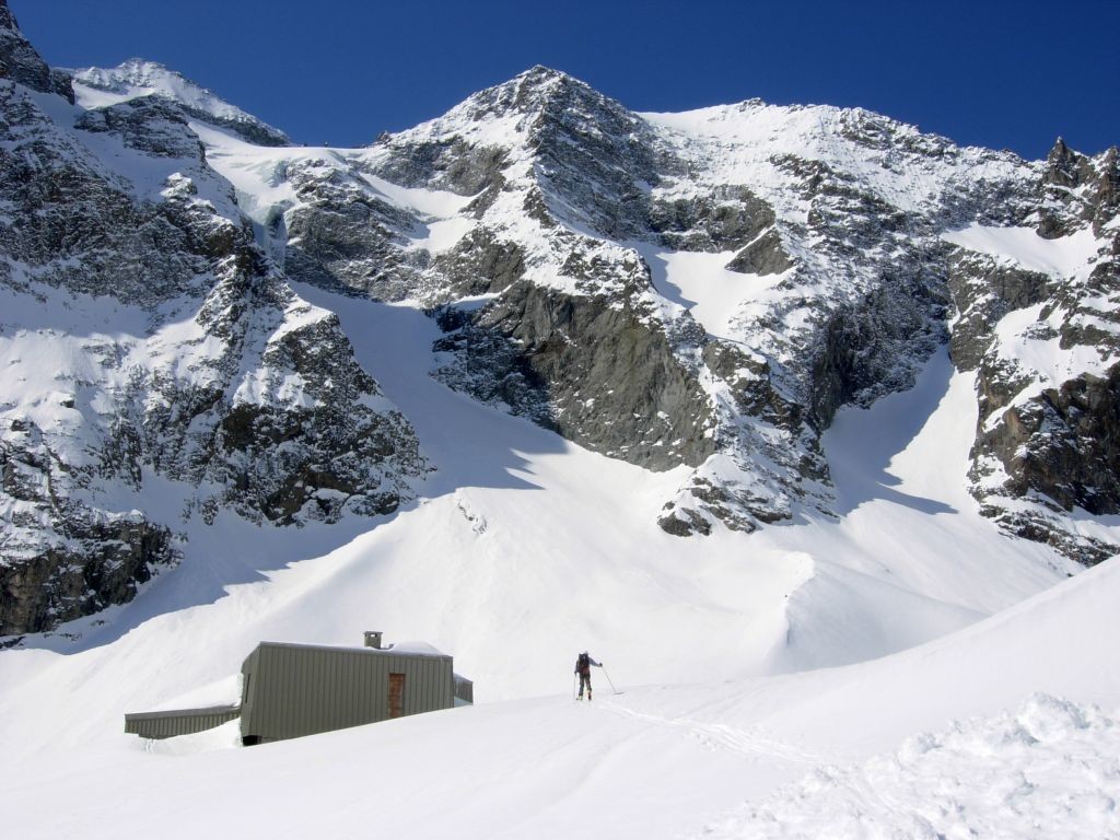 Refuge du Sélé : Ambiance blanche