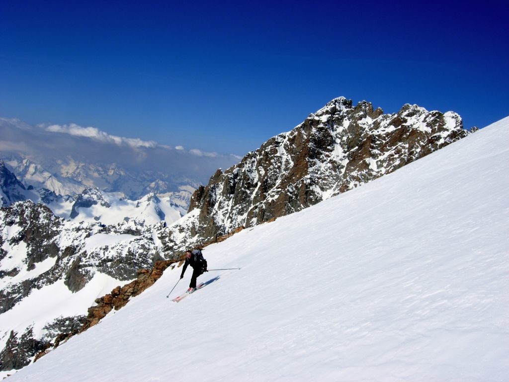 Ailefroide : descente partie sommitale