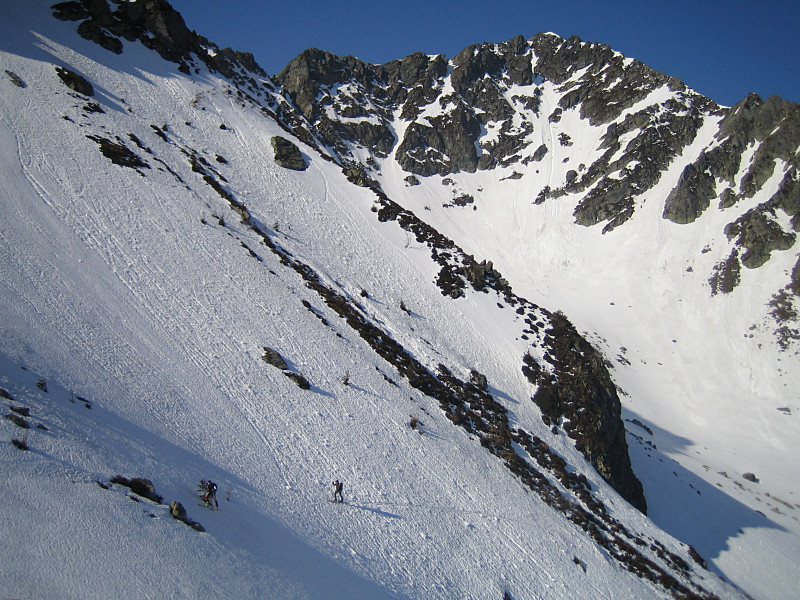 Montée devant le Sifflet
