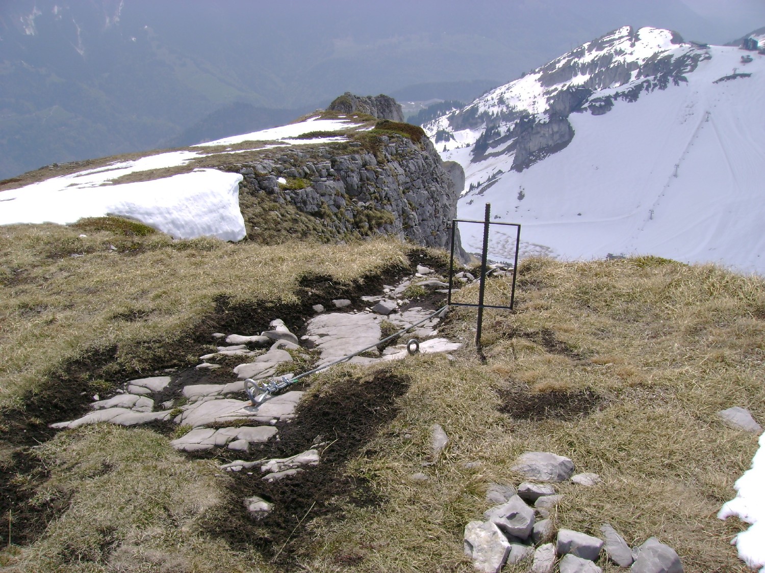 Tour d'Aï: l'arrivé de la Via Ferrata