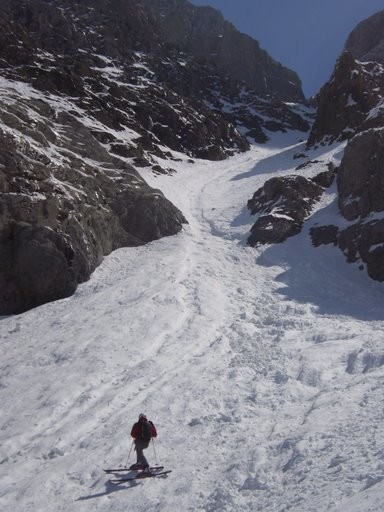 Le goulet - pas terrible ce passage...