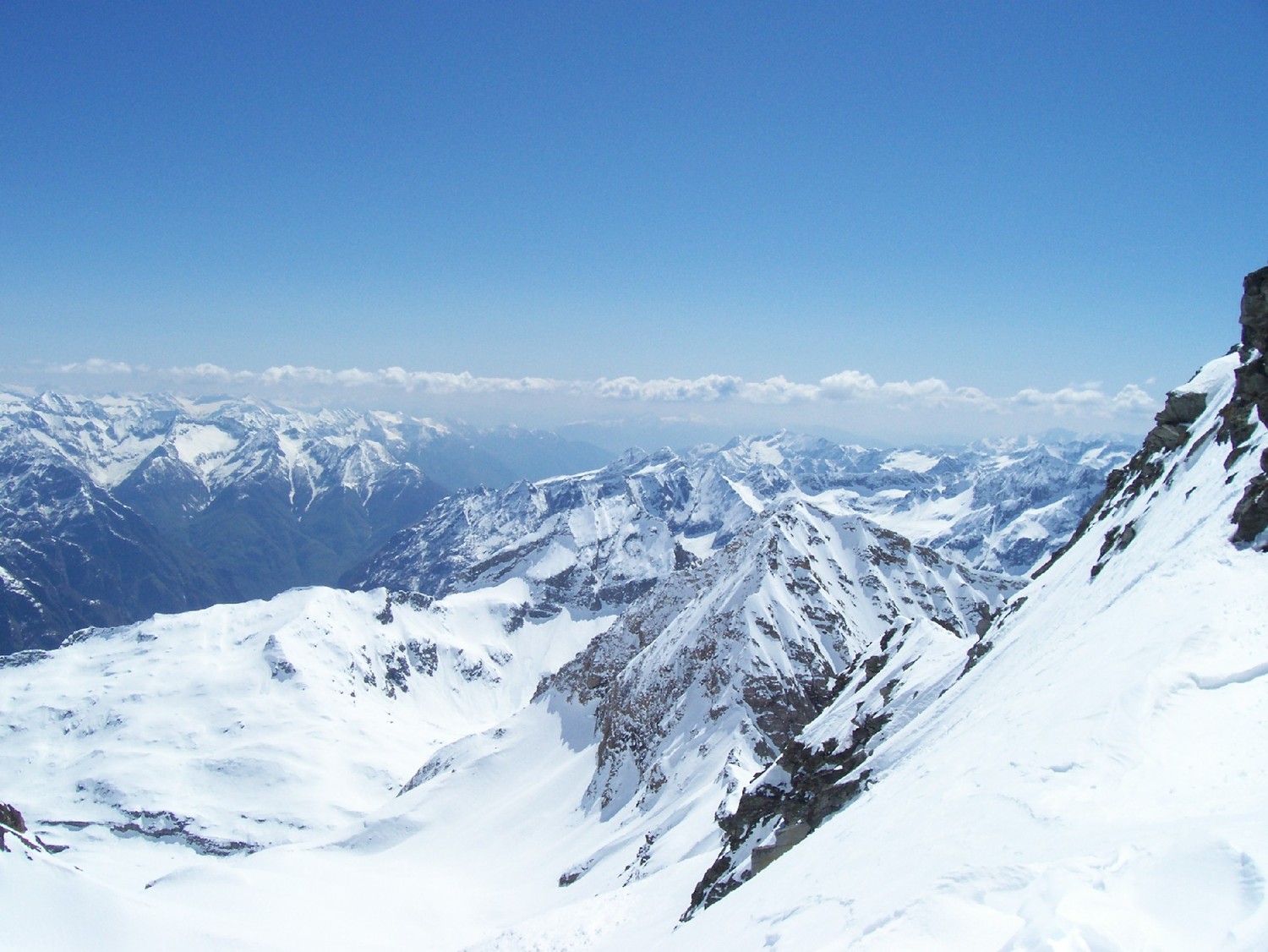 bel panorama dalla vetta
