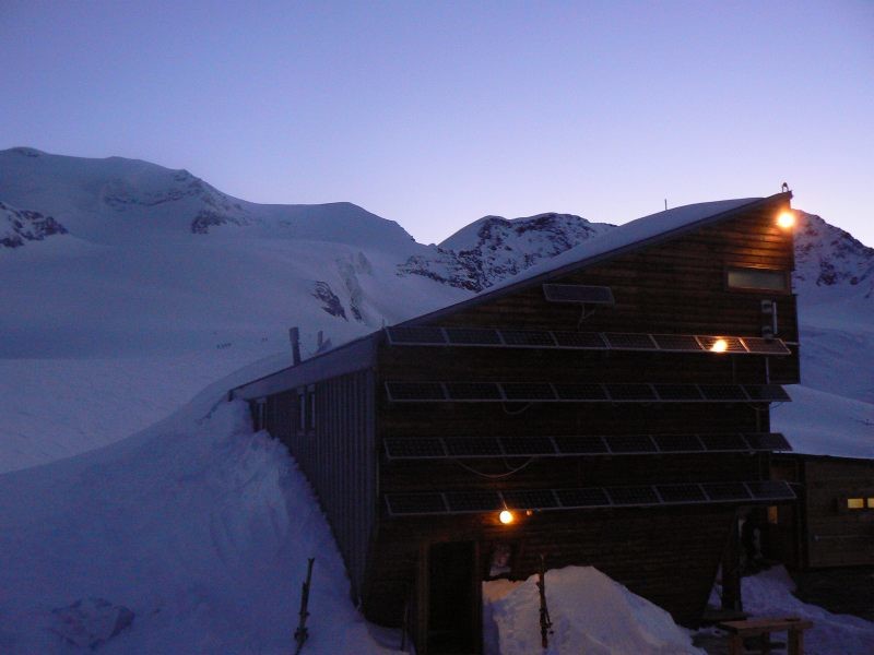 Rifugio Sella all'alba