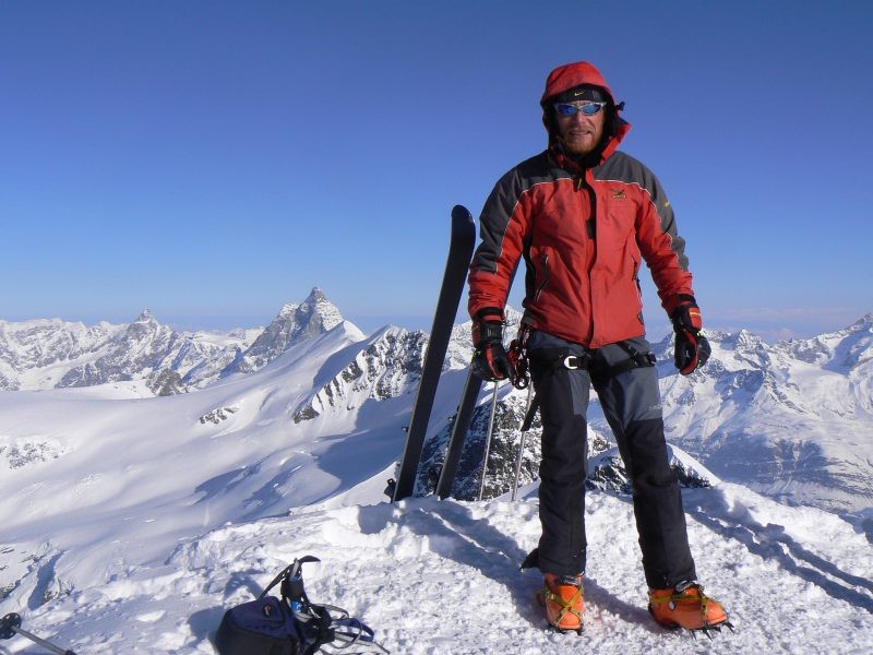 In cima al Castore (4225m)