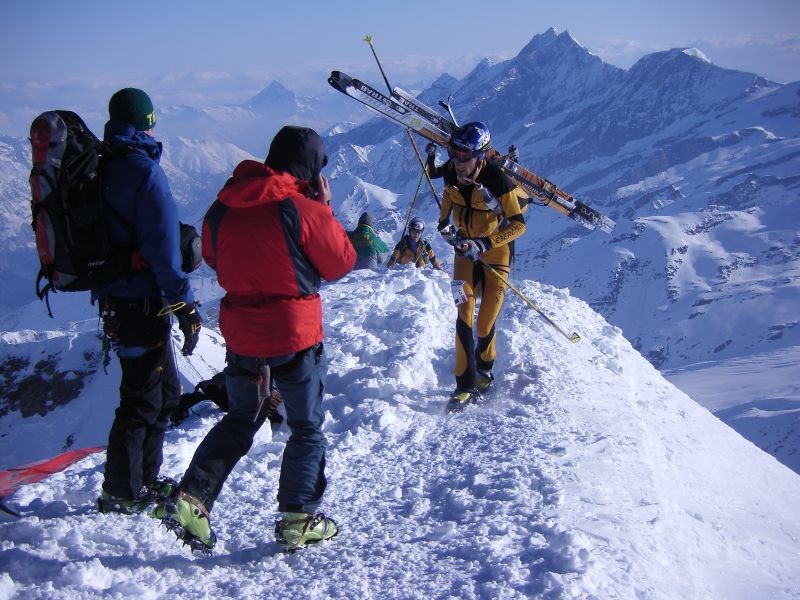 Squadra dell'esercito, seconda in cima e vincitrice a Gressoney..