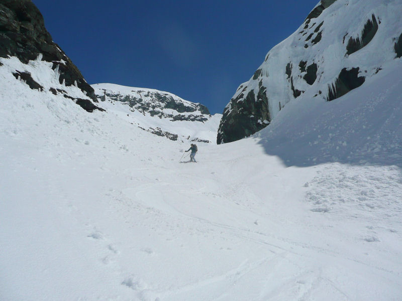 Dans le ravin de la Valletaz