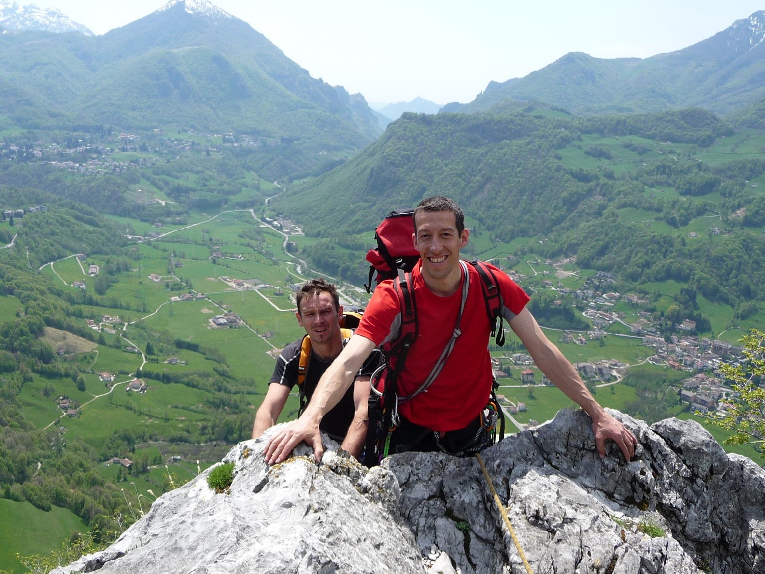 Bei soggetti in cima