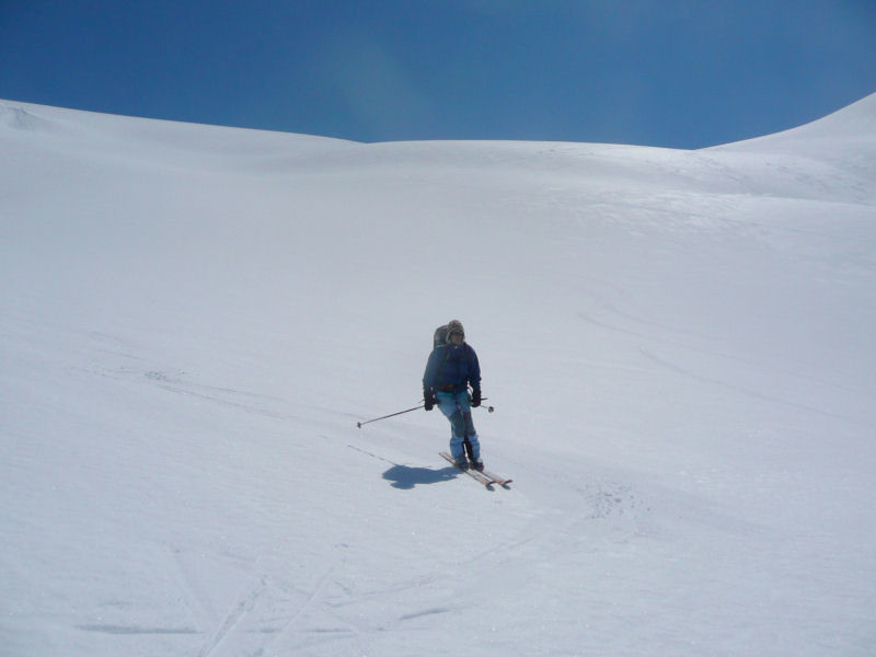 Soliutude sur le glacier du Grand Fond