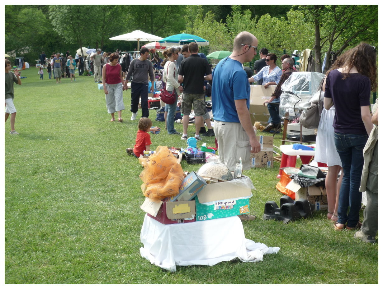 Pour bien finir le week-end, le vide grenier du Tholonet...