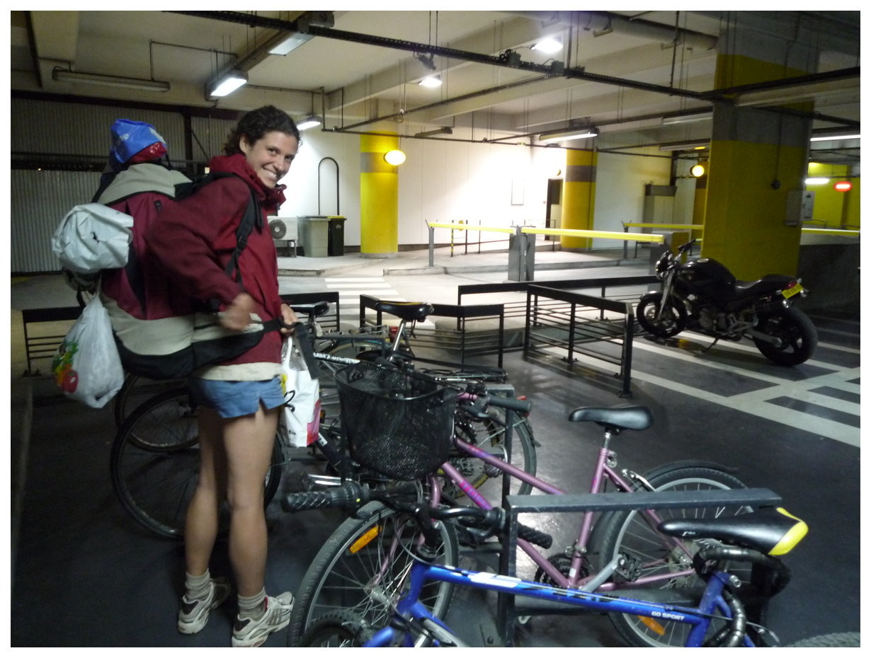 Récupération des vélos à Lyon.