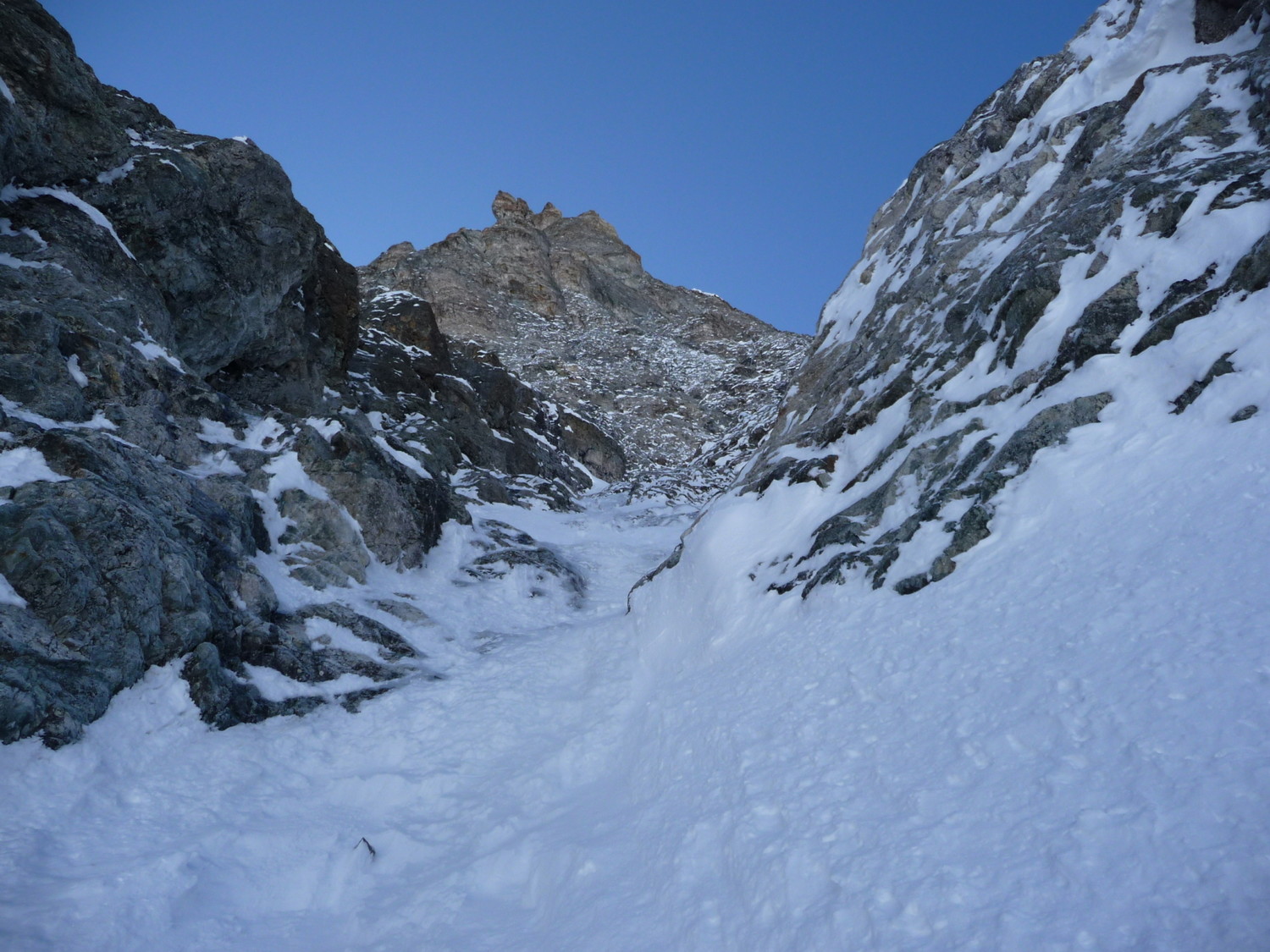 Le ressaut en glace