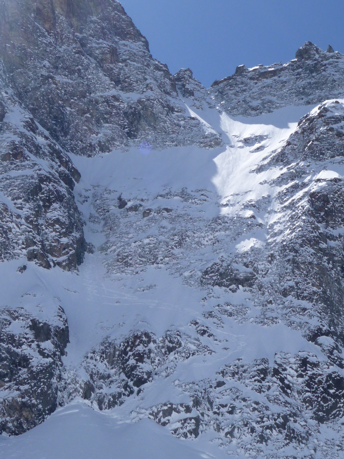 Couloir Nord du col de Bonne Pierre