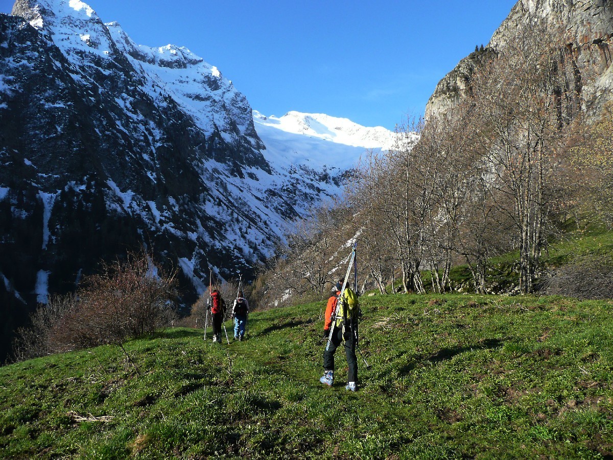 Départ pour le Rochail