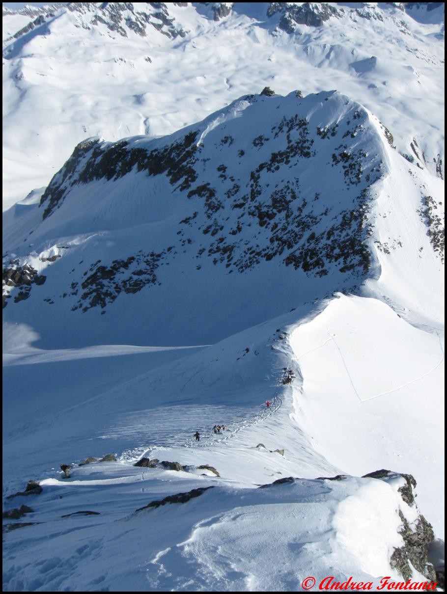 Leckihorn dalla vetta