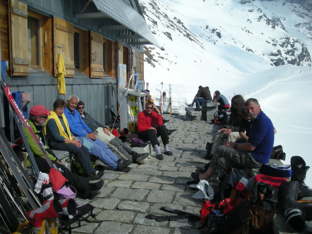 Repos et apéro bien mérités