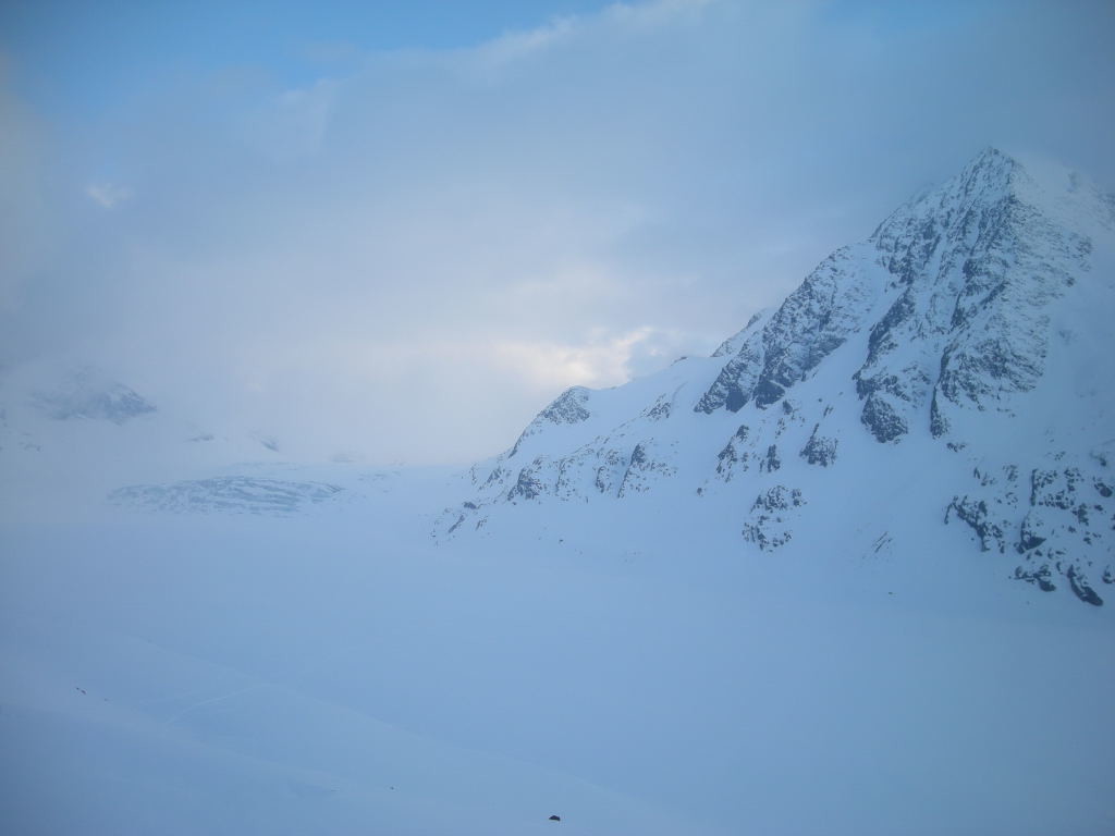 Combin de Corbassière au soleil couchant