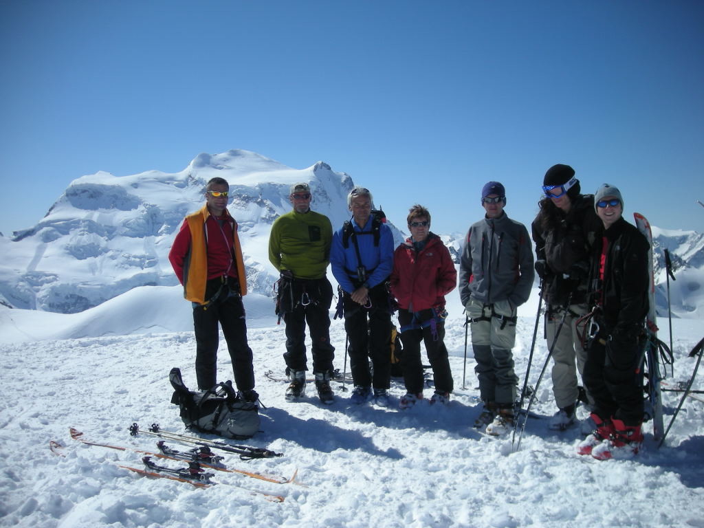 Au sommet du Petit Combin