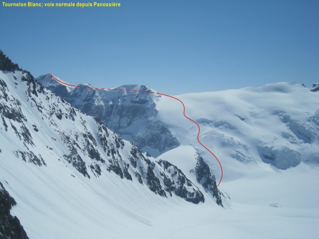 Voie normale Tournelon Blanc