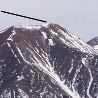 Cerro Alumbre visto desde el Médanos