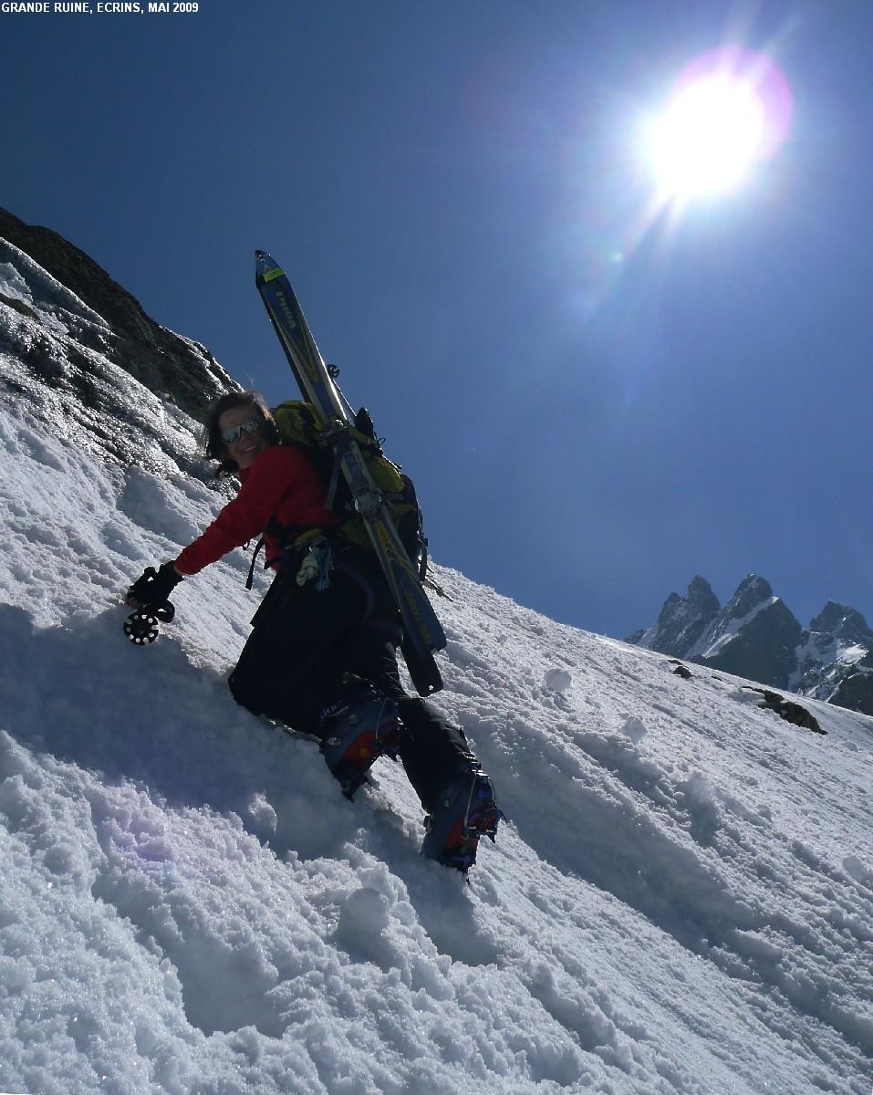 Remontée au Col de la Grande Ruine