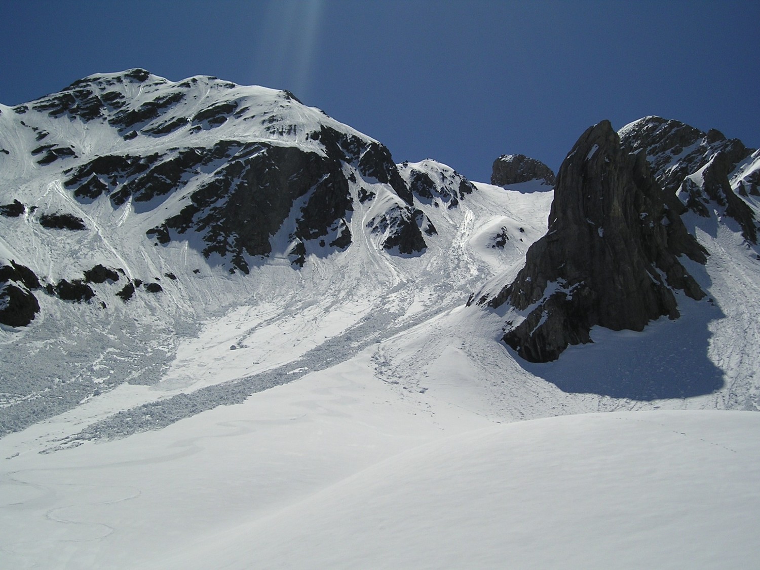 couloir N de la dent de Socques