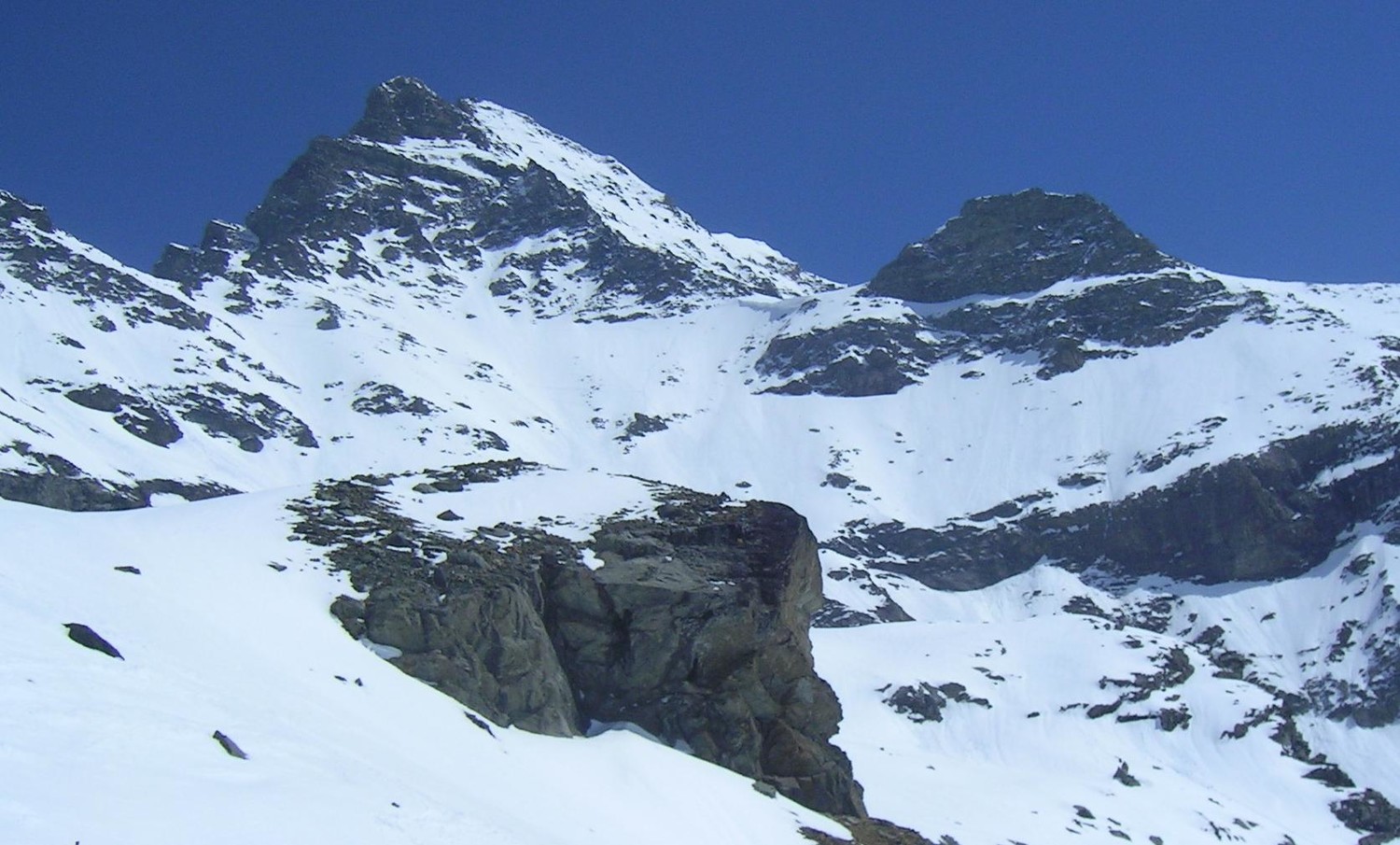 Plateau du Couloir depuis le refuge