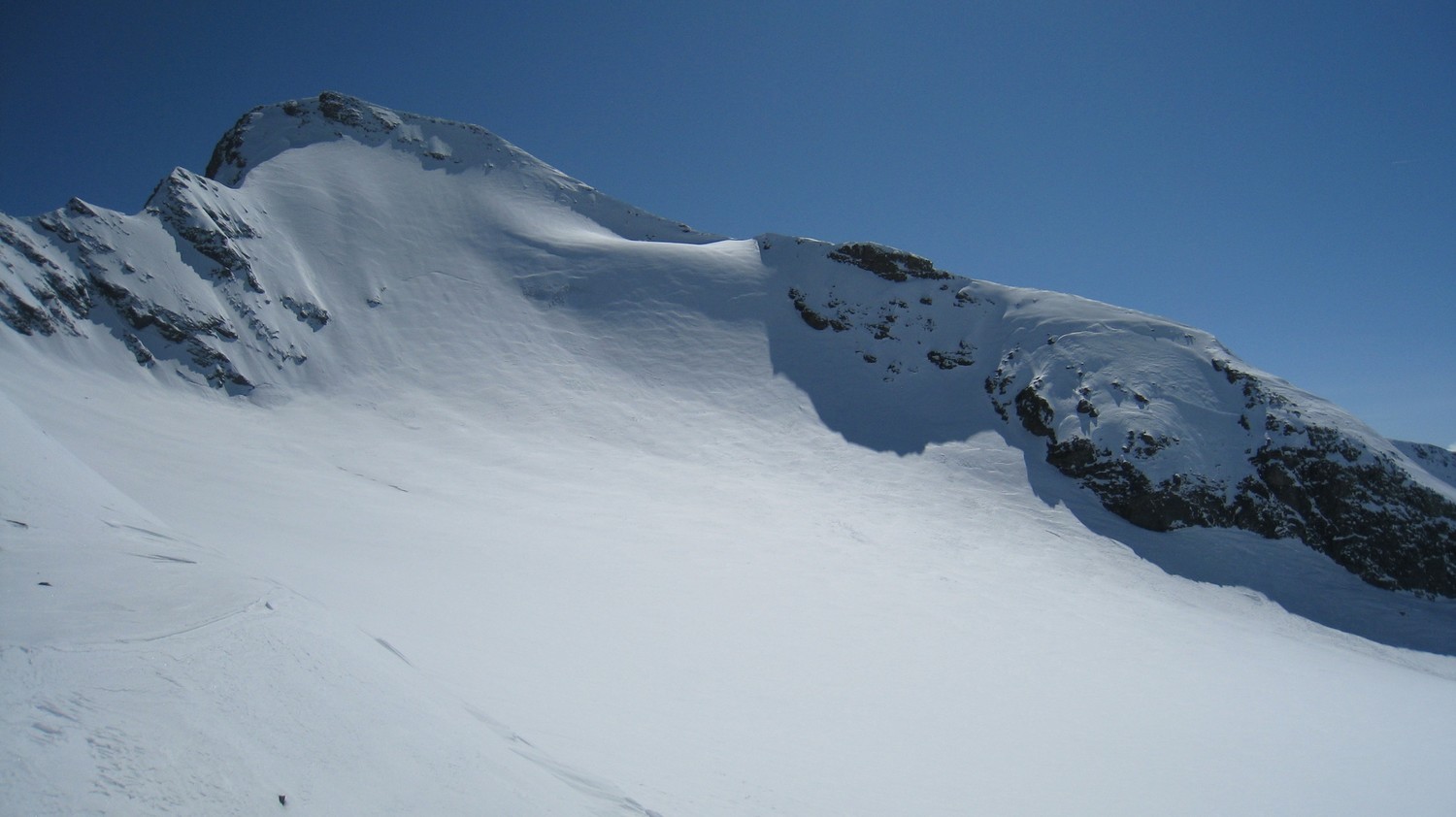 La face NE de la Grande Aiguille Rousse