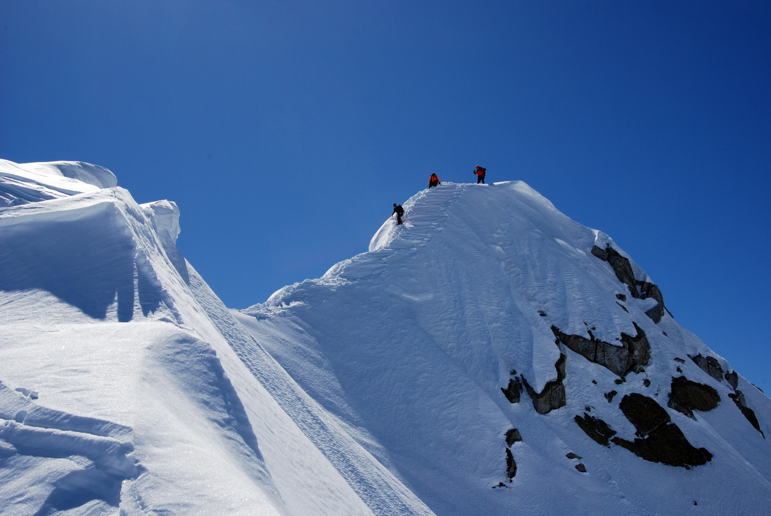 La cima del Monte Carè Alto 3462 m