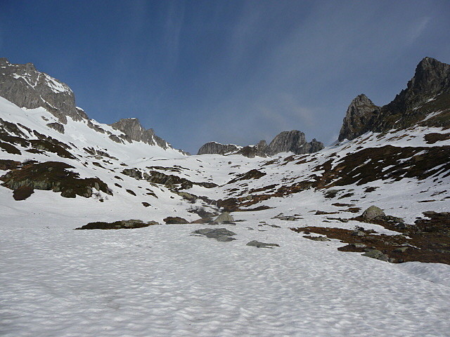 Montée ds la combe de la Valette