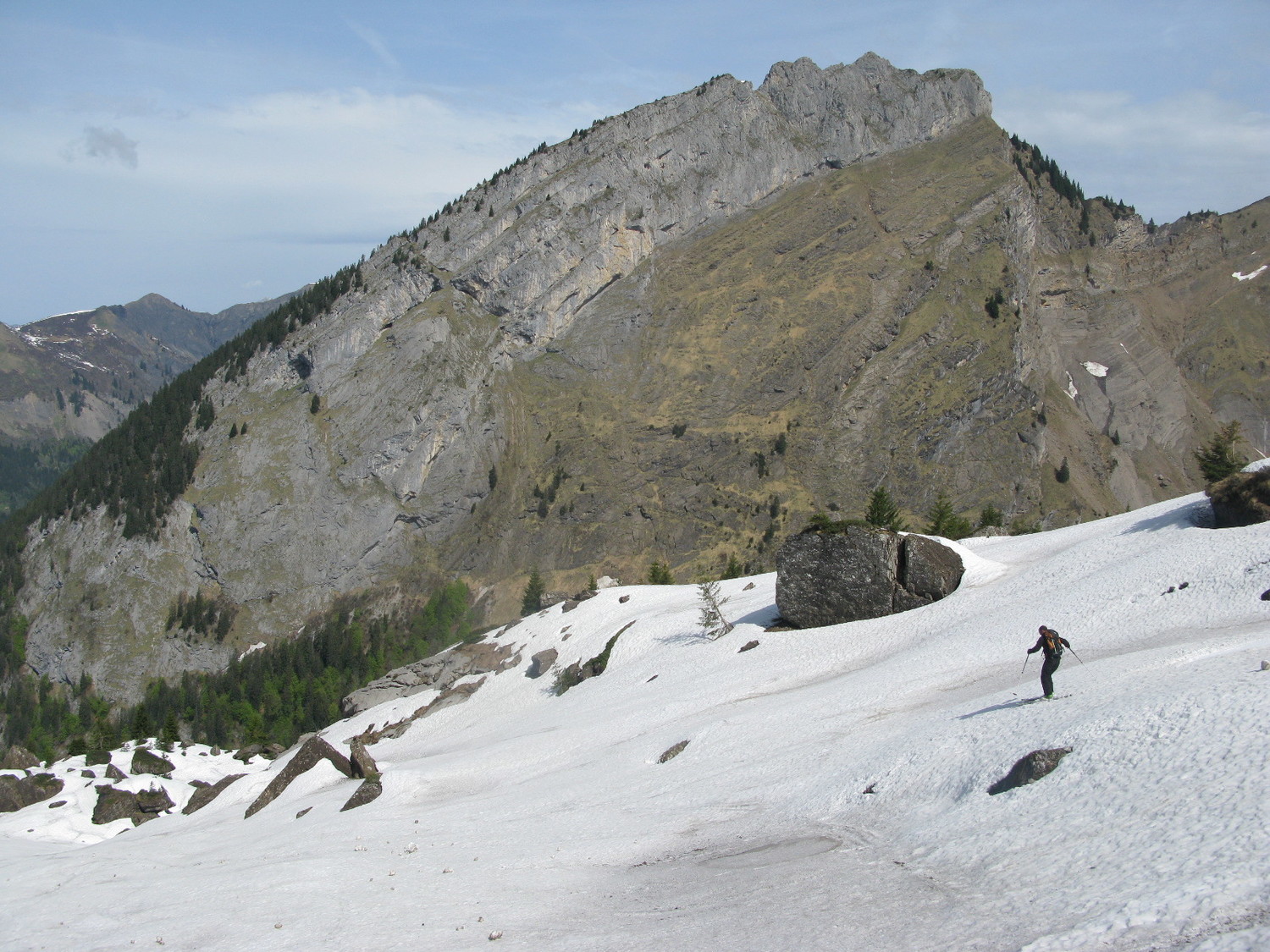 Descente vers le refuge