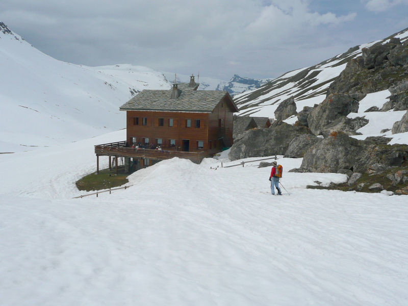 Arrvée au refuge de la Femma