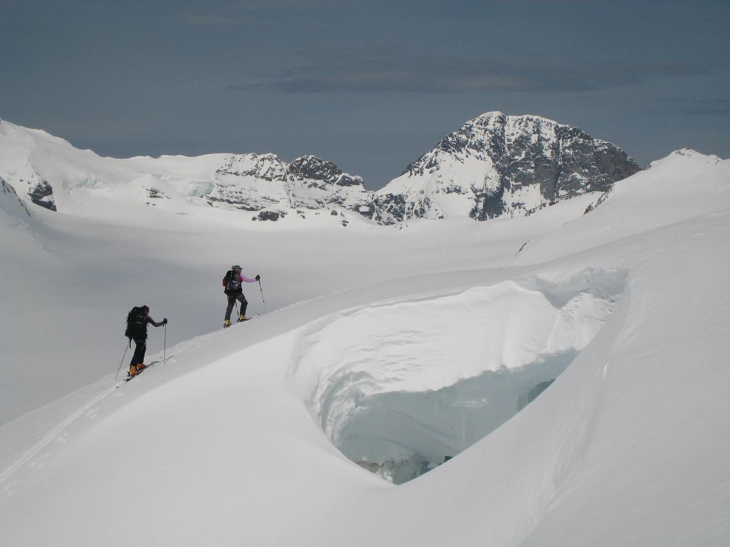 Passage des crevasses
