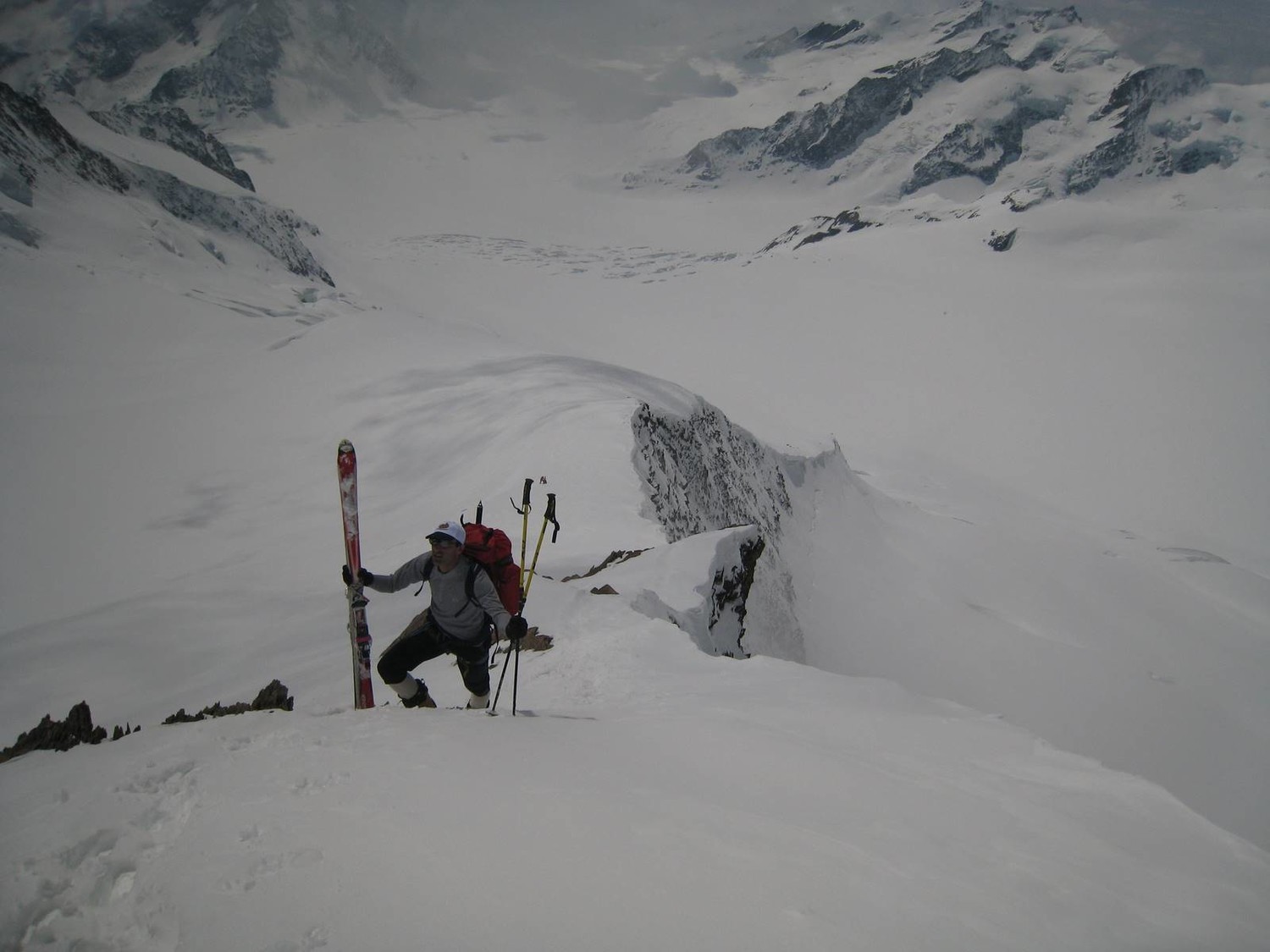 Arête du Klein Grunhorn