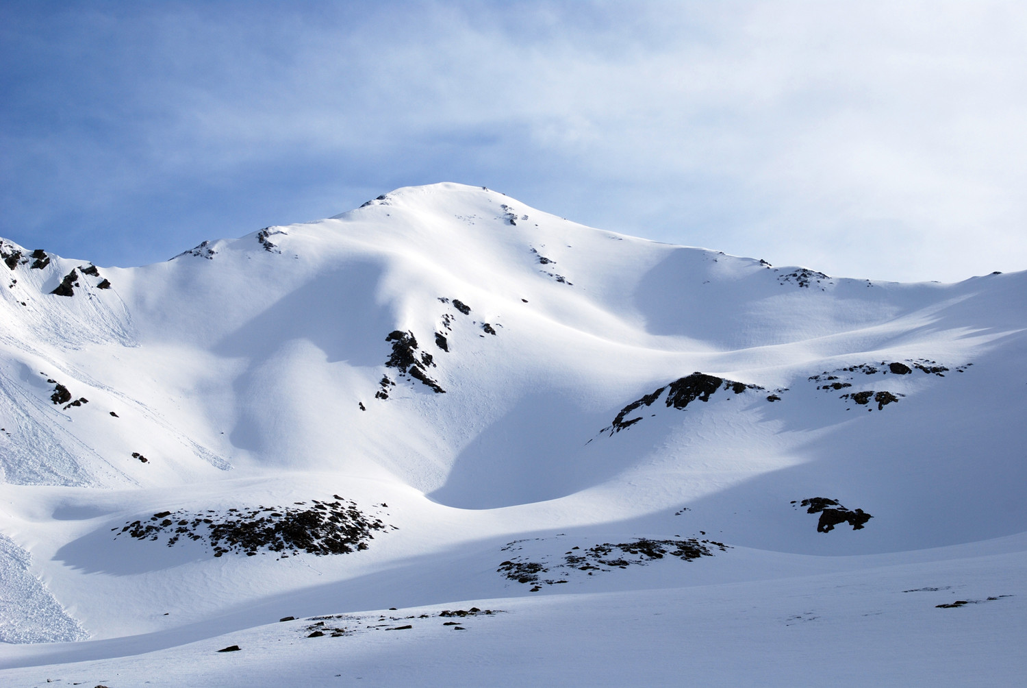 II Piz Fless 3020 m versante SW Val Gröss.