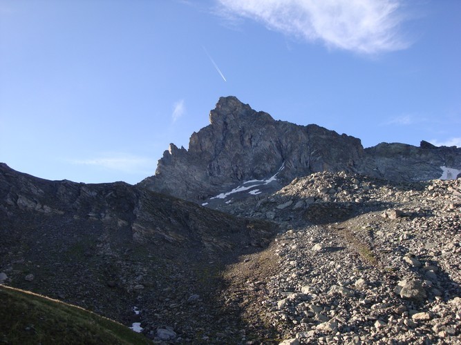 Tête des Toillies arête NE