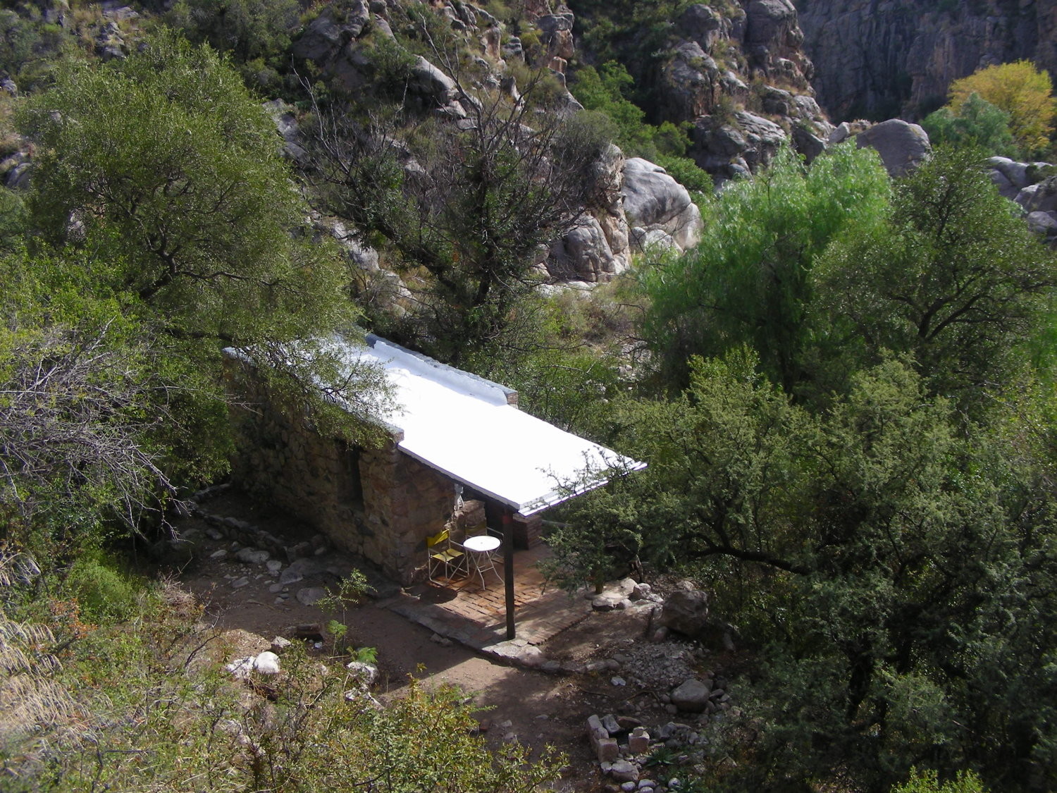El refugio / quincho de Paredones