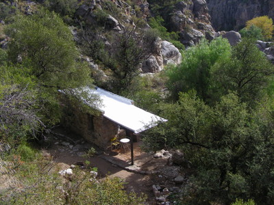 El refugio / quincho de Paredones