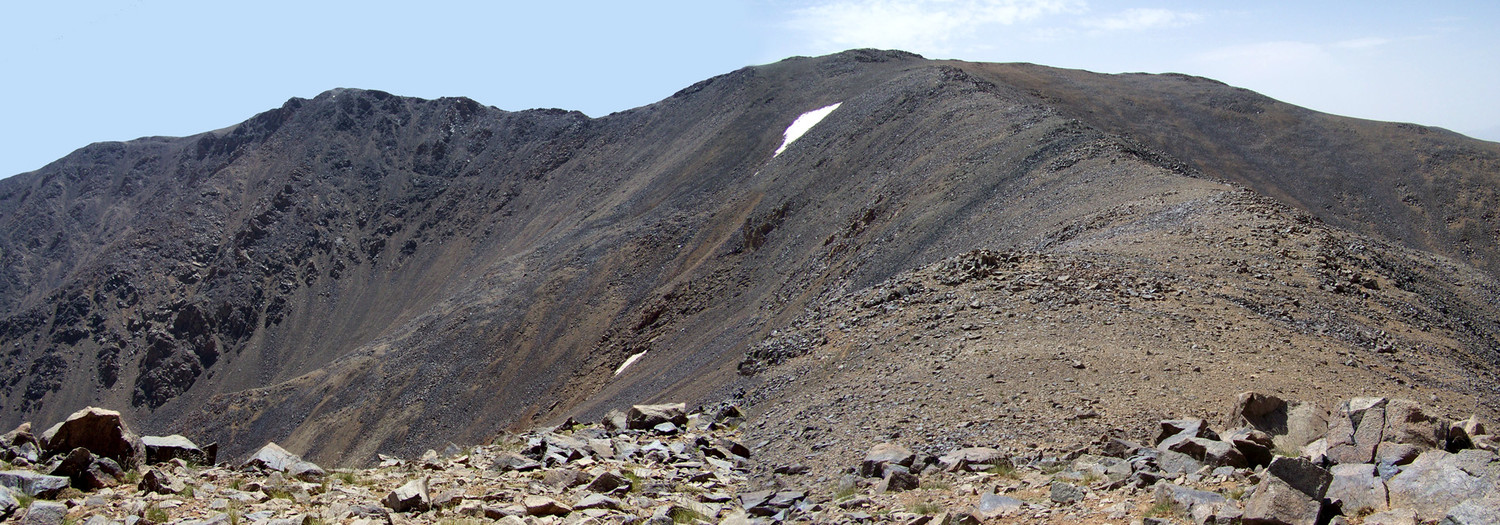 sur la crête de l'Iferouane