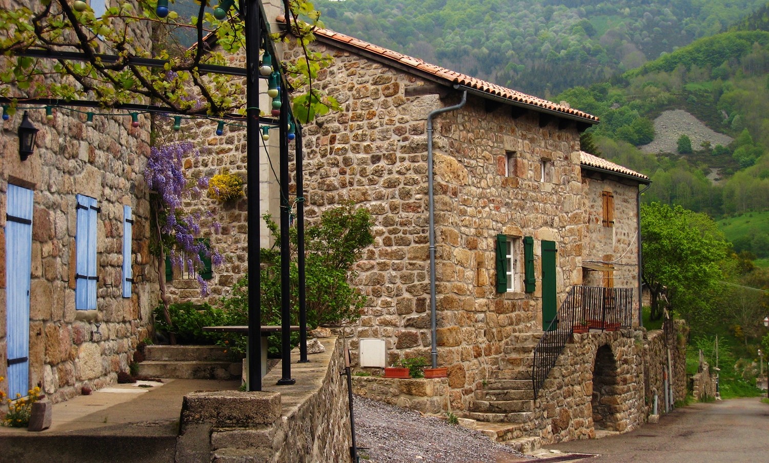 Ruelle du Roux, en Ardèche