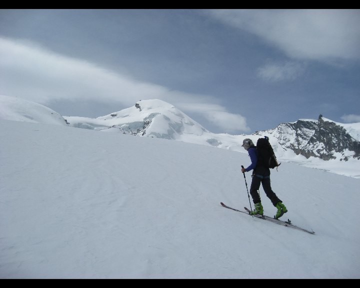 Sur le Glacier de Fee à 3100m