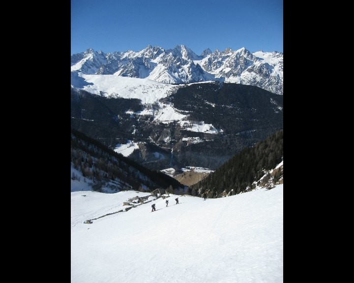 Versant Ouest du col de Mille
