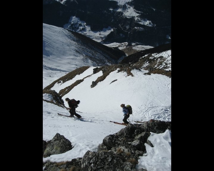 Ascension arête NW du Mont Rogneux
