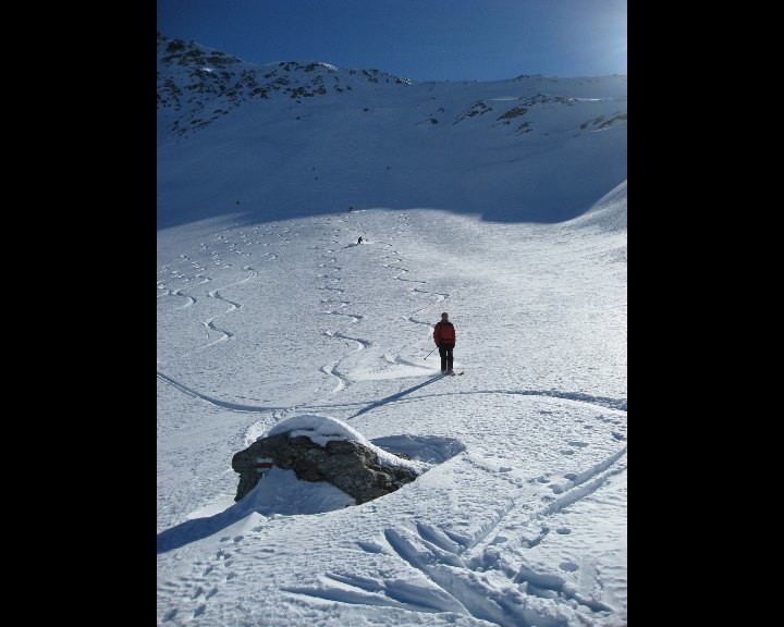 Descente versant N du Rogneux