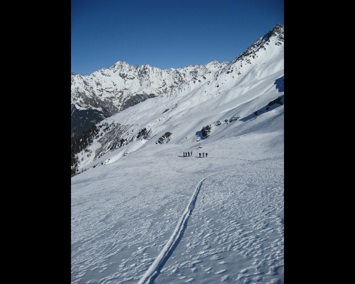 Versant N du col de Mille