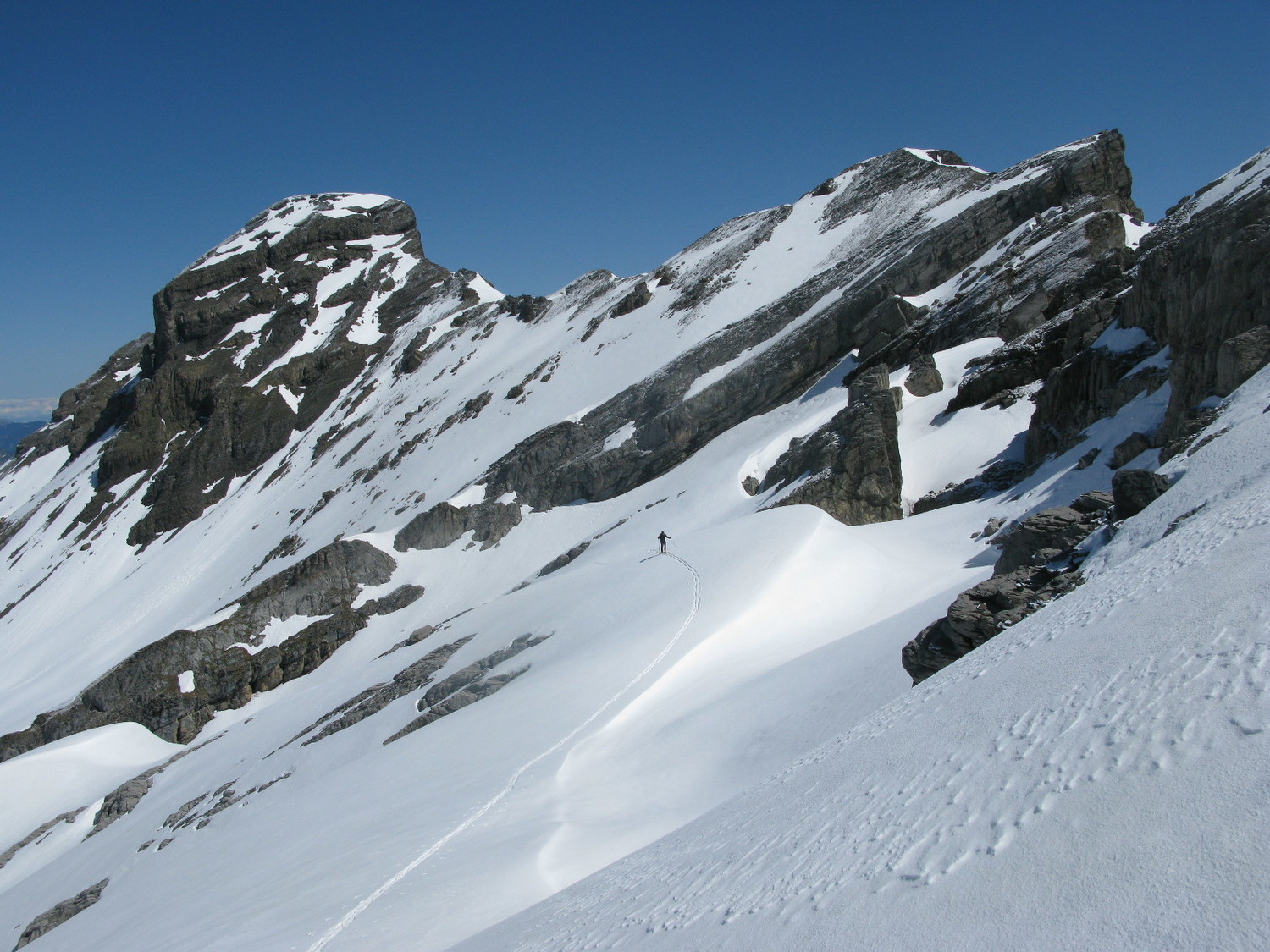 Tête à l'Ane et Anterne dans un cadre sublime sous les Jumelles
