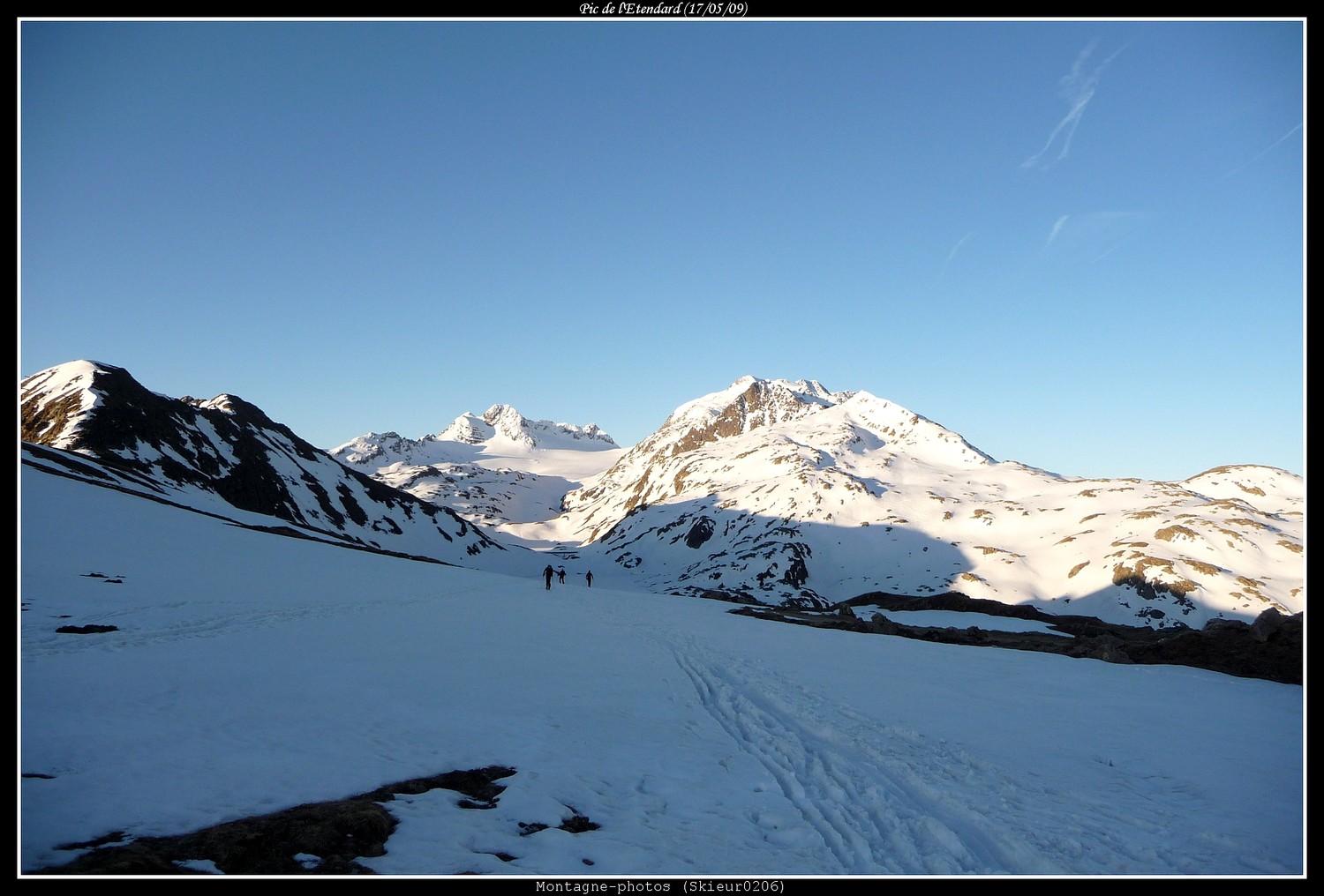 Depuis le Col vue sur l'Etandard