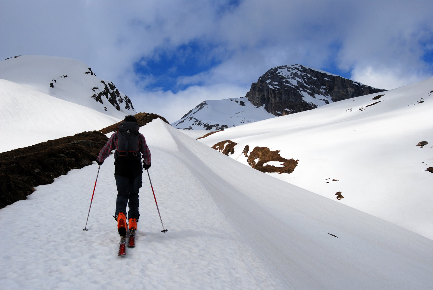 Durante la salita al Wissberg 2980 m
