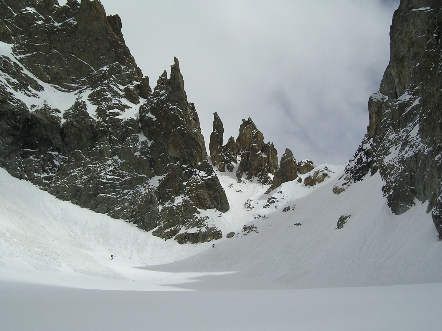 Sous le col de la Casse déserte