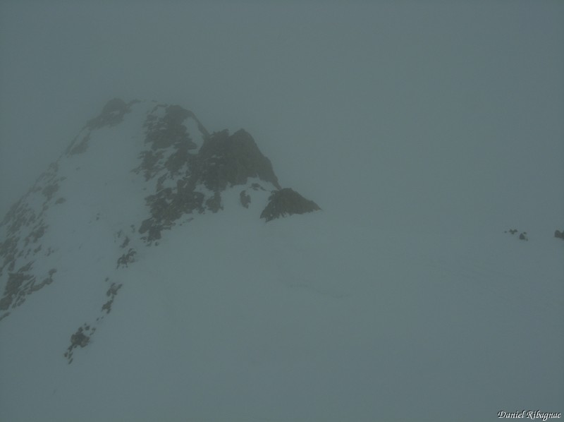Pointe de Combette ... dans le brouillard