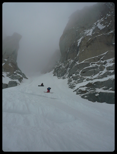 Le bas du couloir - passage de la rimaye